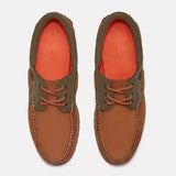 Timberland Authentic 3 Eye boat Medium Brown Nubuck Timberland