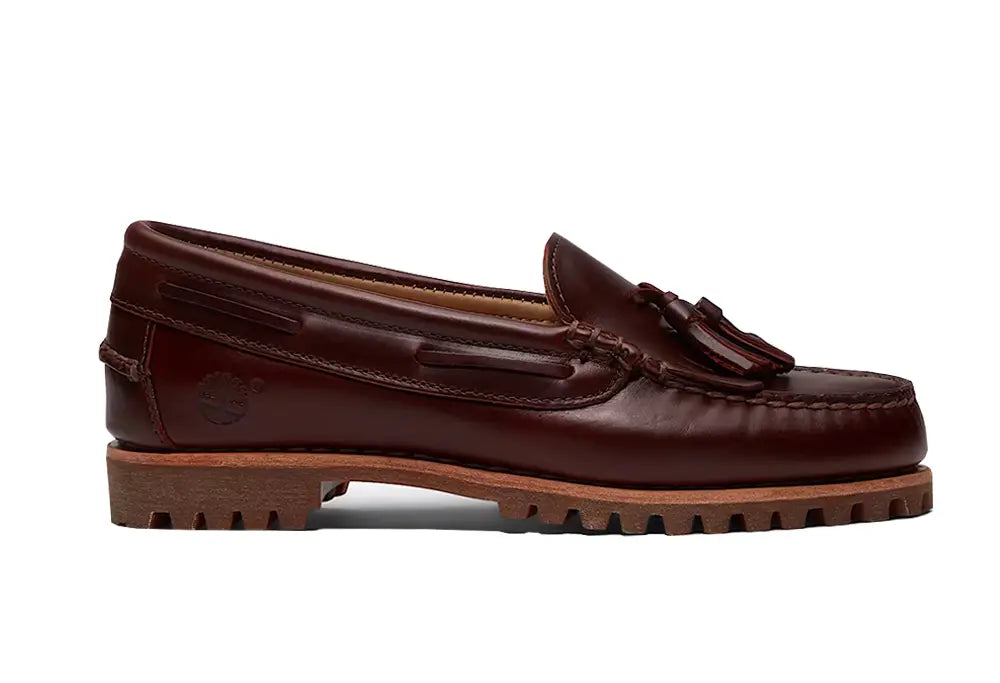 Timberland Mocassin frangé Authentic Unisexe - Bordeaux Timberland