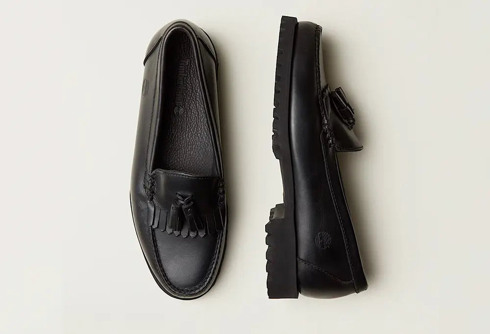 Timberland Mocassin frangé Authentic Unisexe - Noir Timberland