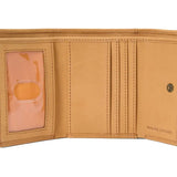 Timberland Portefeuille Pliant à Trois Volets et Porte-Clés Marron Timberland