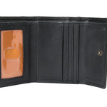 Timberland Portefeuille Pliant à Trois Volets et Porte-Clés Noir Timberland