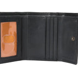 Timberland Portefeuille Pliant à Trois Volets et Porte-Clés Noir Timberland