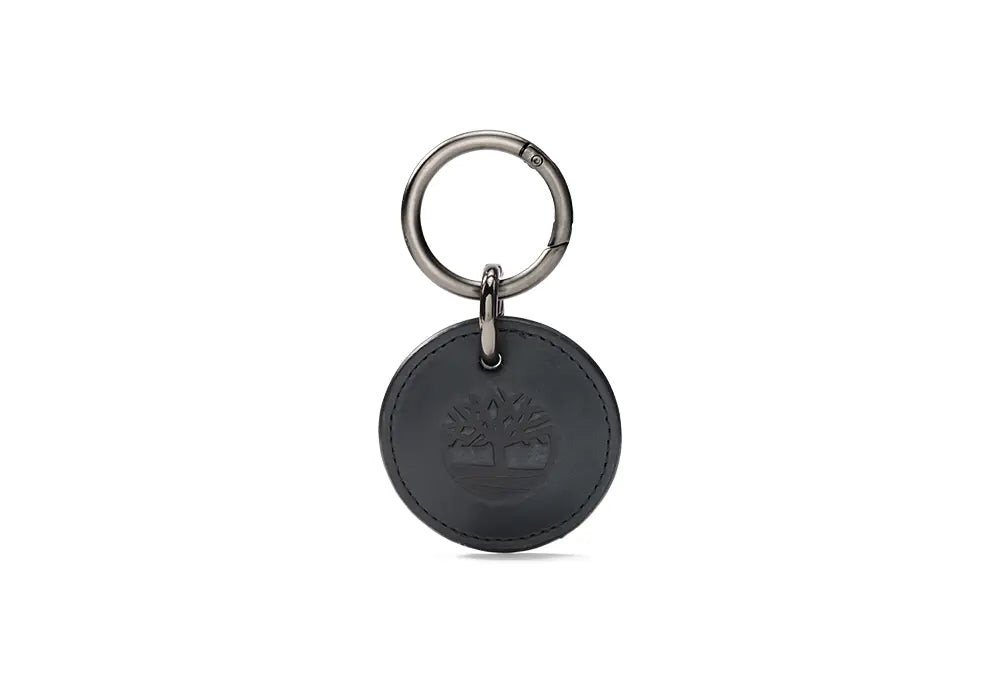 Timberland Portefeuille Pliant à Trois Volets et Porte-Clés Noir Timberland