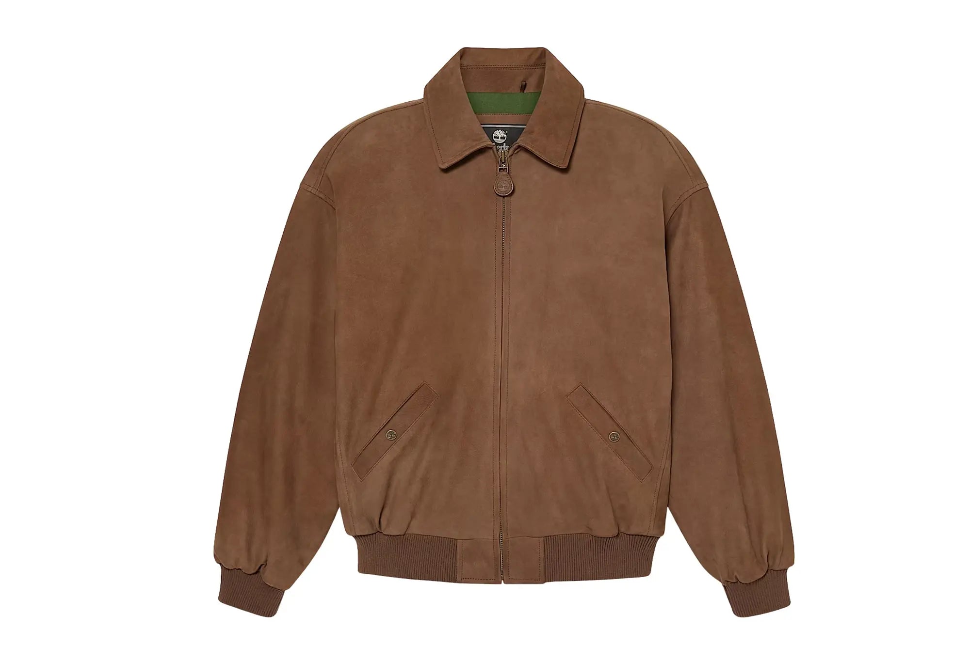 Timberland Re-issue Leather Bomber - Marron Timberland
