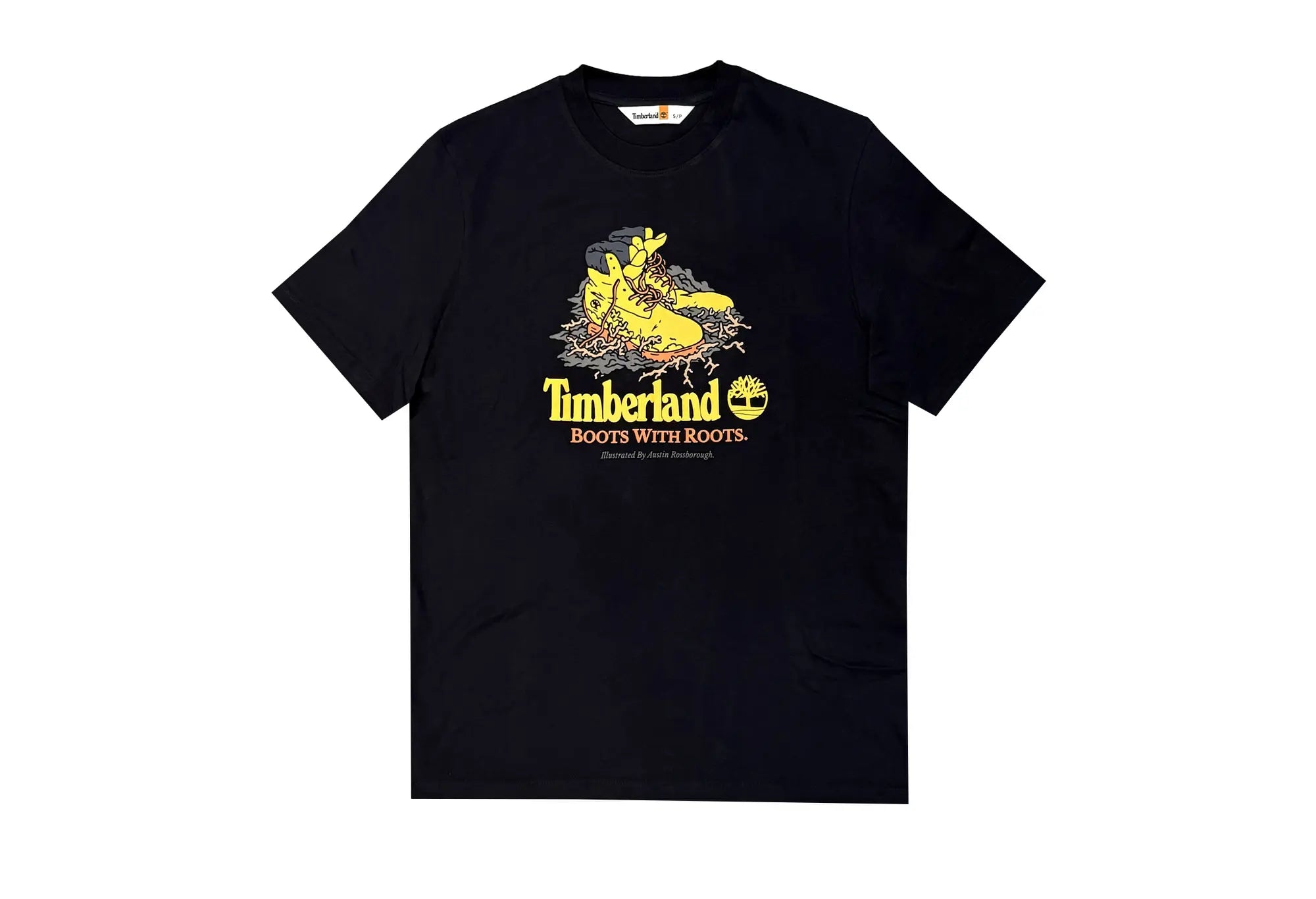 Timberland T-shirt 6-boots Noir Timberland