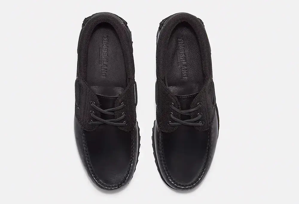 Timberland Authentic 3 Eye boat Shoe Black Timberland