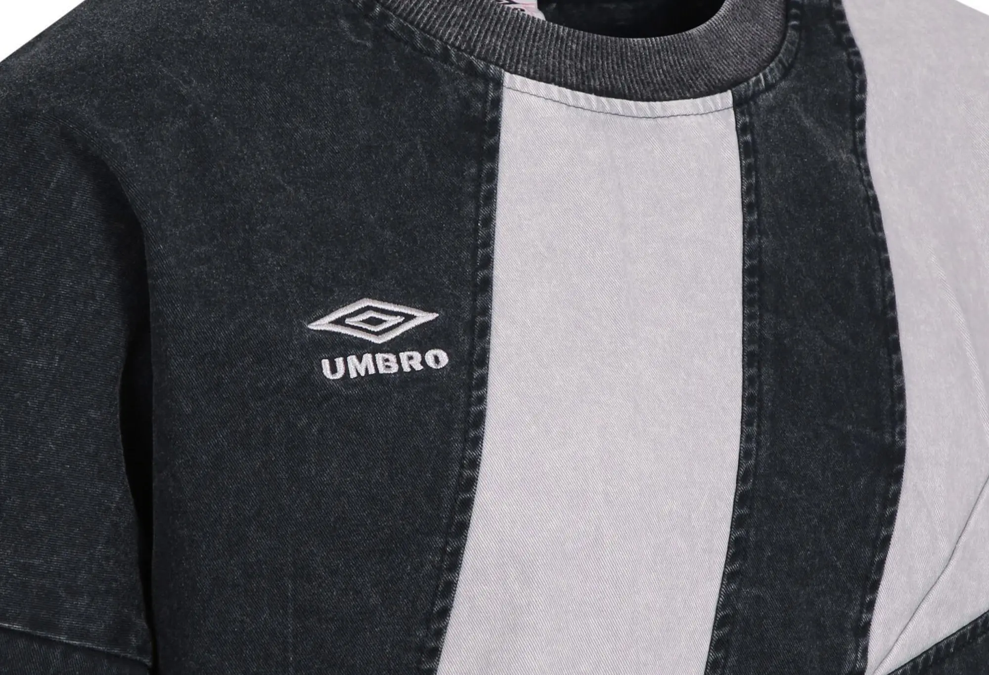 Umbro Sweat Diamond Drill Noir et gris délavé Umbro