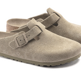 Birkenstock Boston Faded Khaki NARROW FIT 