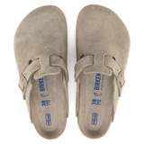 Birkenstock Boston Faded Khaki NARROW FIT