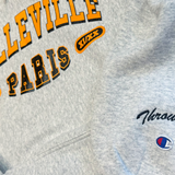 Sweat capuche Gris 'Paris-Belleville'