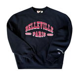 Burgundy 'Belleville' hoodie