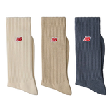 New Balance Chaussettes Patch Logo Multi X3