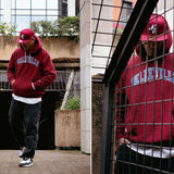 Sweat capuche Bordeaux 'Belleville'