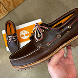 Timberland Authentic 3 Eye boat Shoe Brown